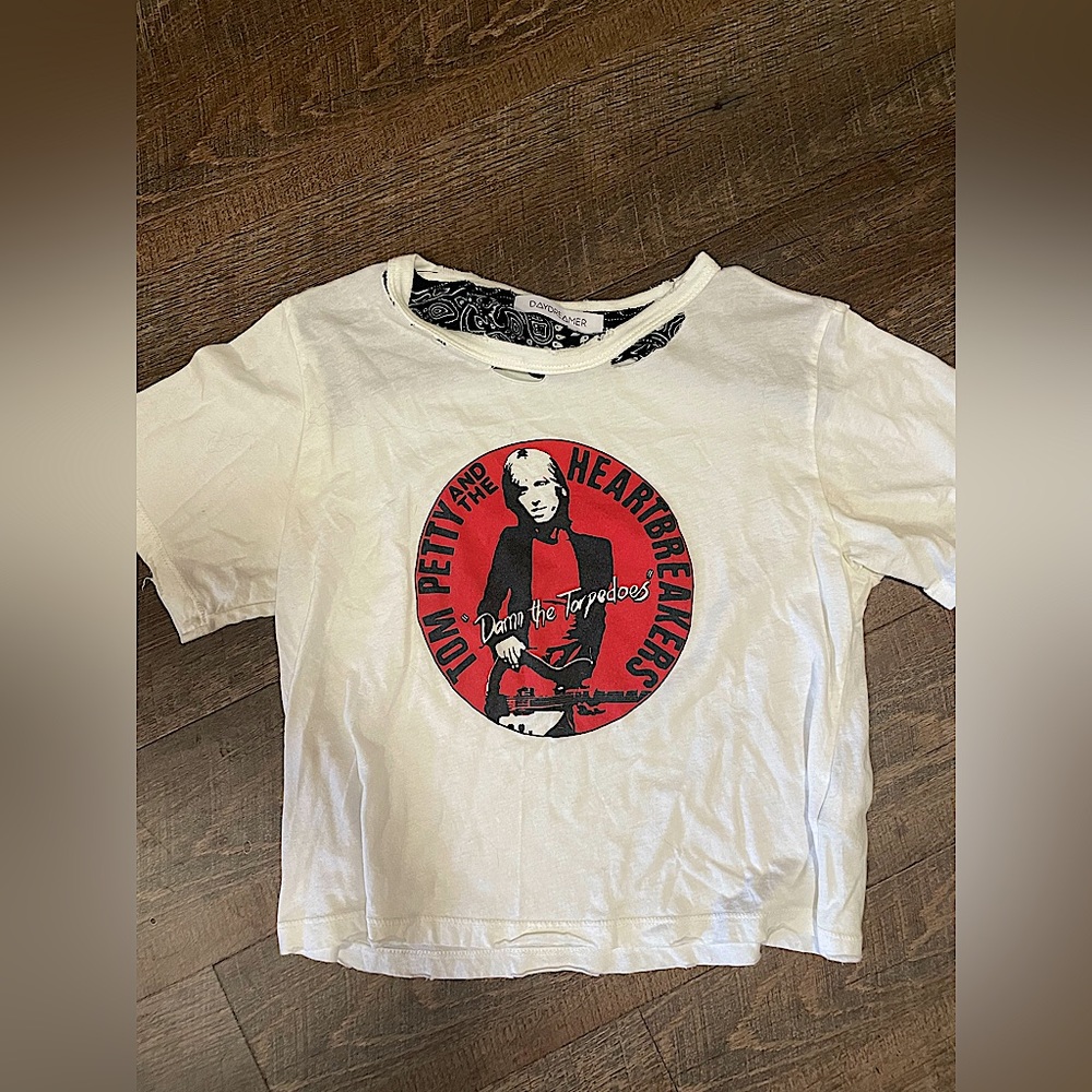 Daydreamer Tom Petty Cropped Tee